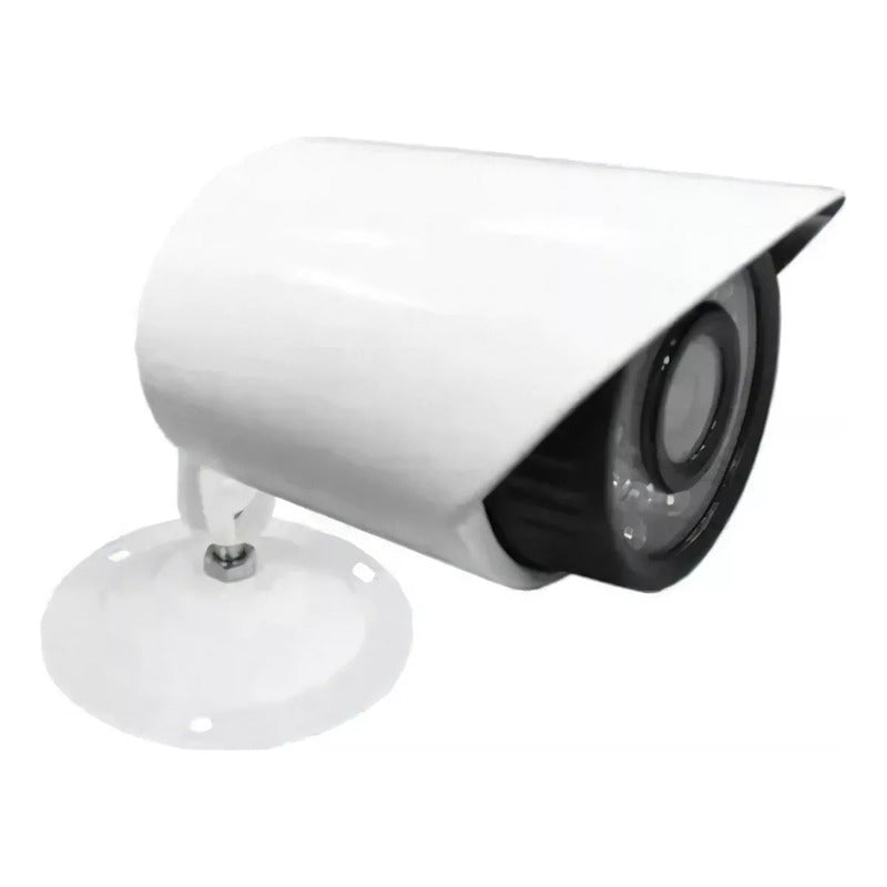 Cámara De Seguridad Para Dvr 2mp Mas Cableado 2.8mm Blanco
