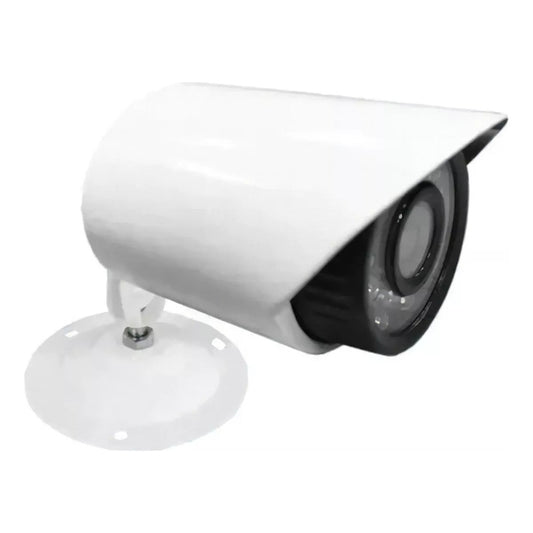 Cámara De Seguridad Para Dvr 2mp Mas Cableado 2.8mm Blanco