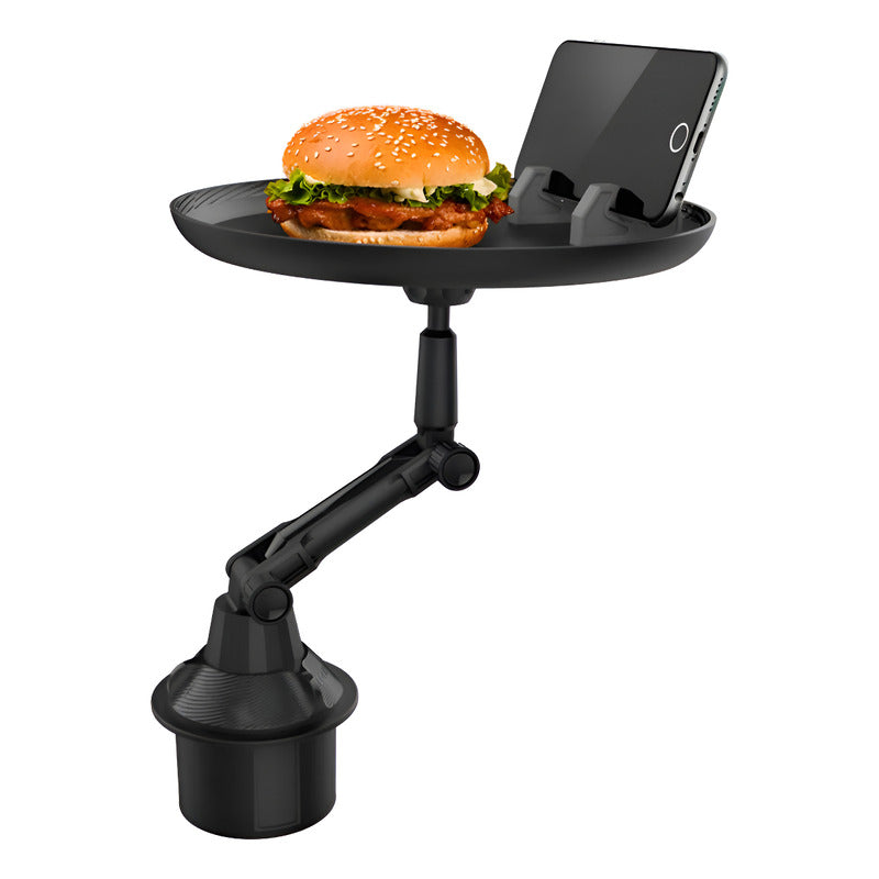 Mesa Bandeja Para Comida Y Porta Vasos Autos Suvs Camionetas Negro