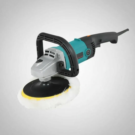 Máquina Para Pulir Coche Y Encerar Pulidora Electrica 220v Azul Acero