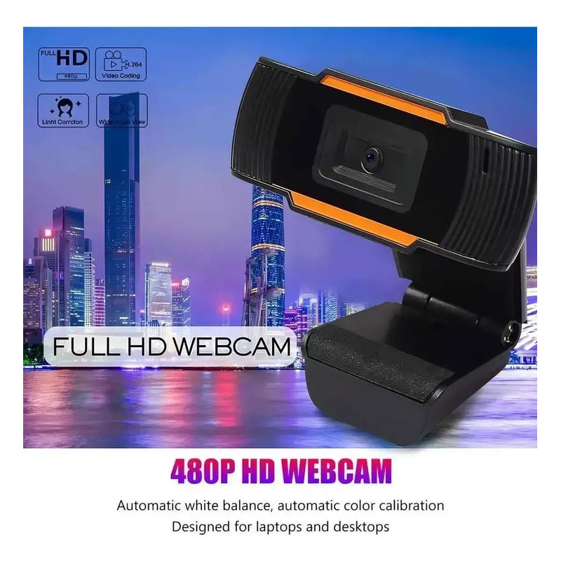 Camara Web Full Hd Webcam 1080p Microfono Y Enfoque Automat Gris Oscuro