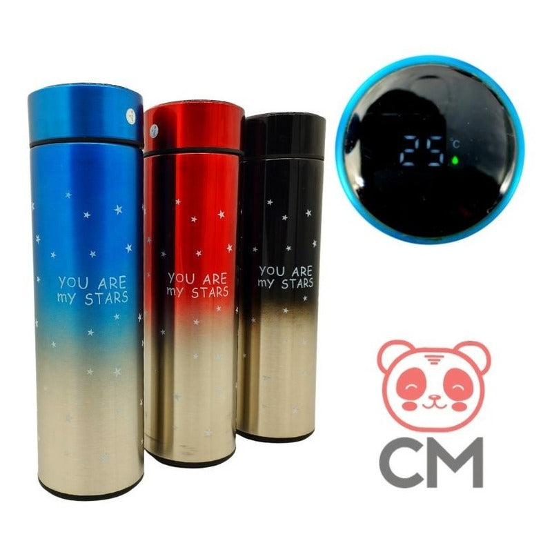 Termo Inteligente Digital Vaso Con Medidor De Temperatura Te