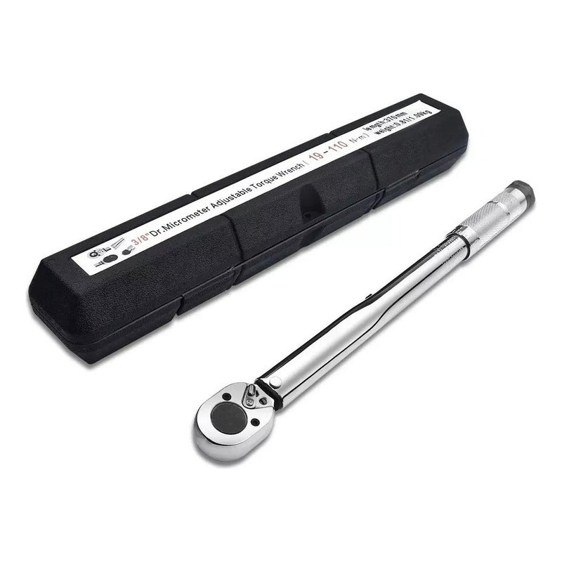 Llave Torque 3/8 19-110nm Torquímetro De Trueno Micrometro