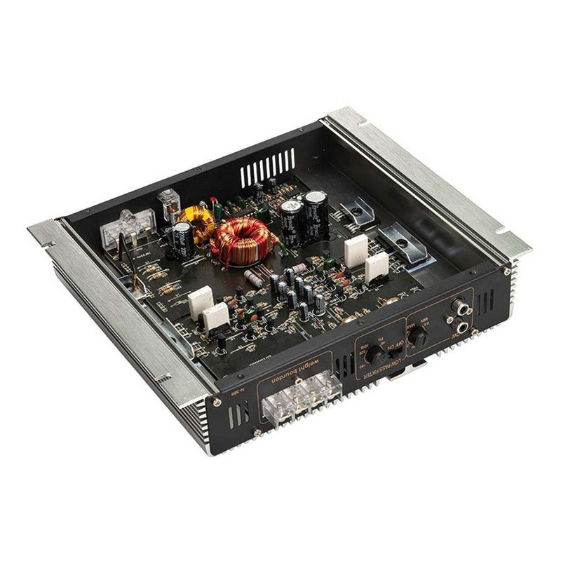 Amplificador Auto 2200w Estéreo Audio 2 Canales 12v Plata