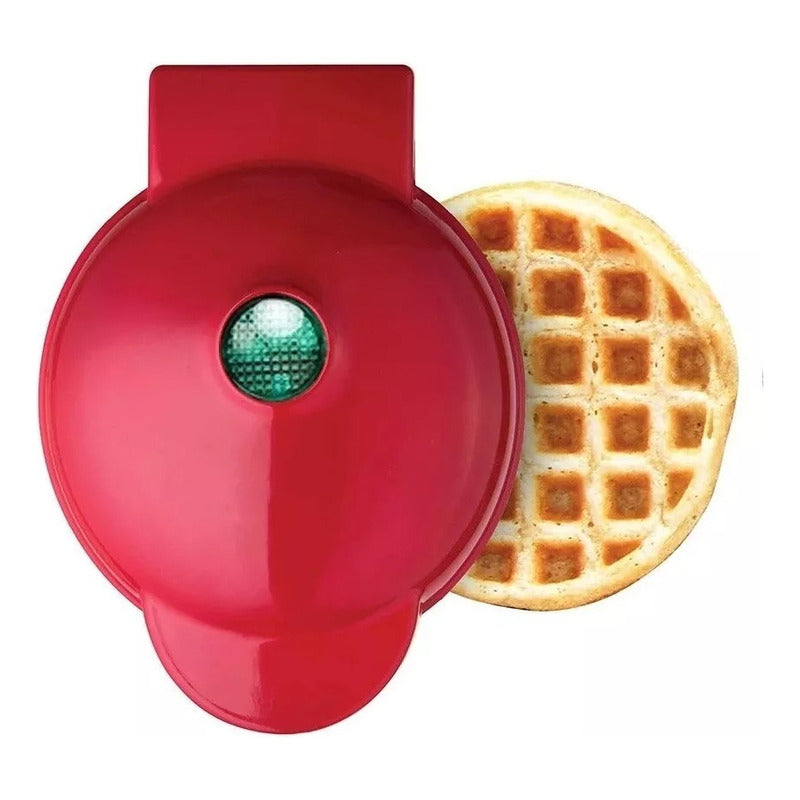 Mini Waflera Eléctrica Redonda Repostería Wafles