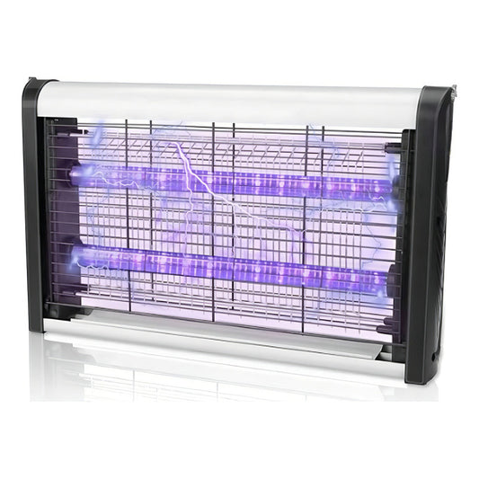 Lampara Luz Uv Mata Mosquito Zancudos Moscas Insectos 15w Co Negro