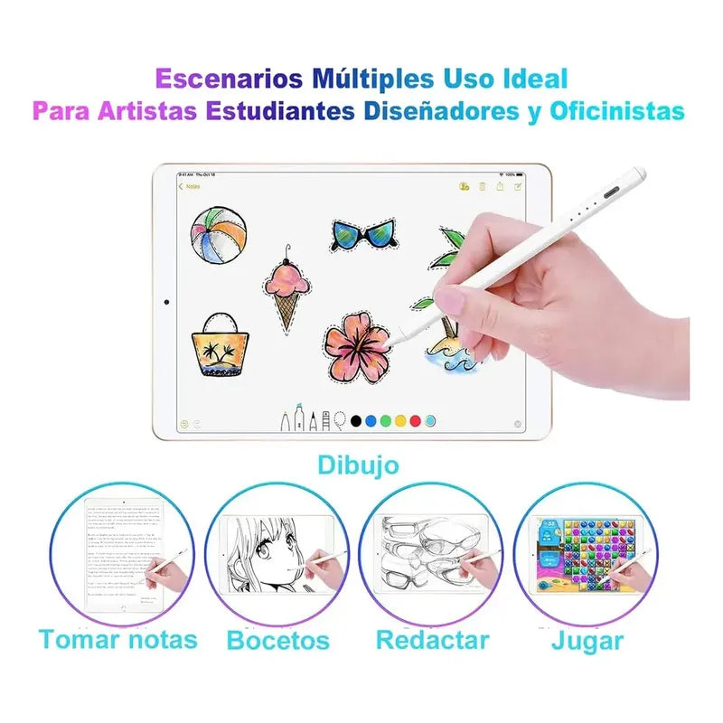 Lápiz Stylus Universal Tipo C Compatible Con Ios Android Win