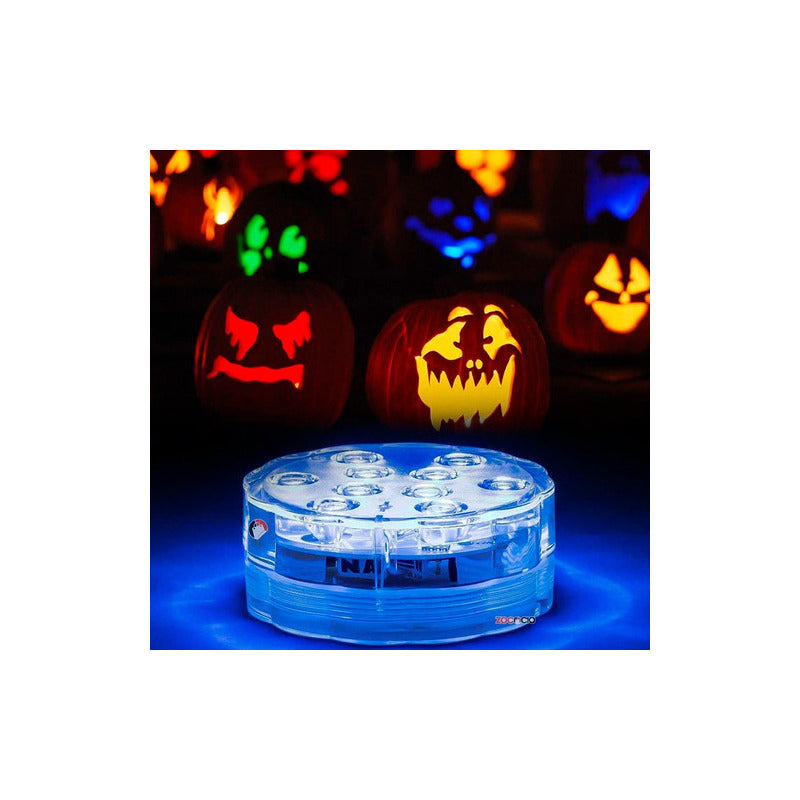 Pack X 4 Luz Led Sumergible Piscina Jacuzzi Decoraciones