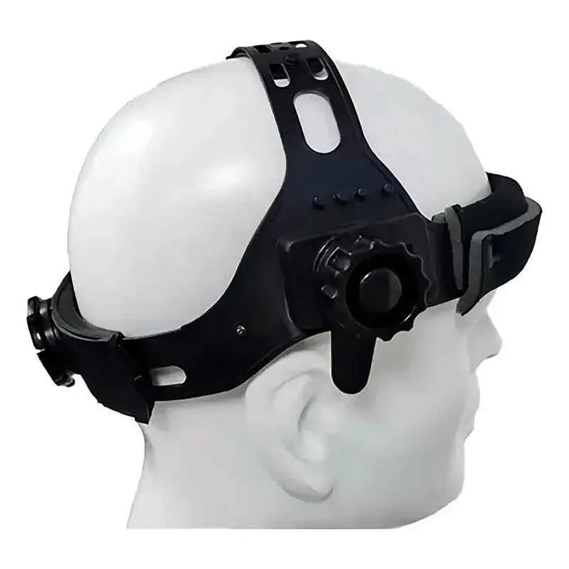 Casco De Soldadura Con Rango De Sombreado Amplio Ajustable Negro Pm2860126