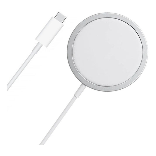 Genérica Cargador Inalámbrico Usb-c C Blanco Compatible Blanco