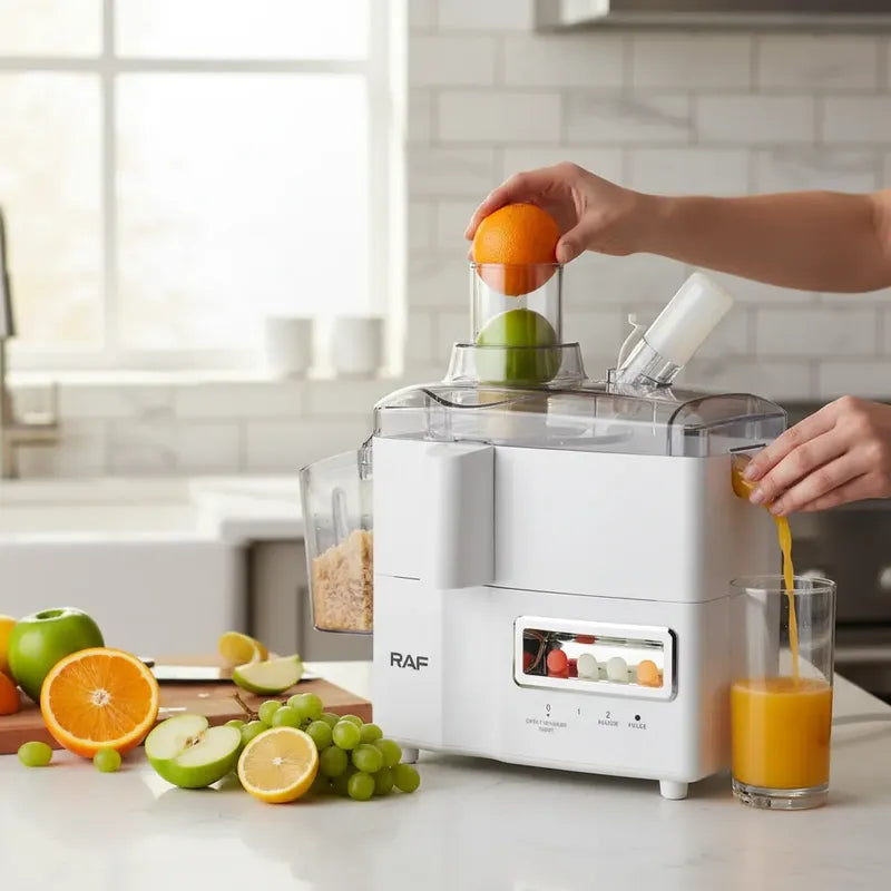 Extractor Eléctrico 4 En 1 Para Alimentación Complementaria Blanco 50/60hz