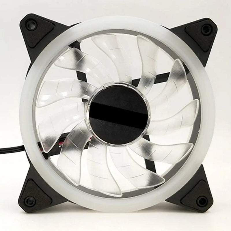 Fan Cooler 120mm Pc Gamer Led Rgb 4 Pin Ide Chasis