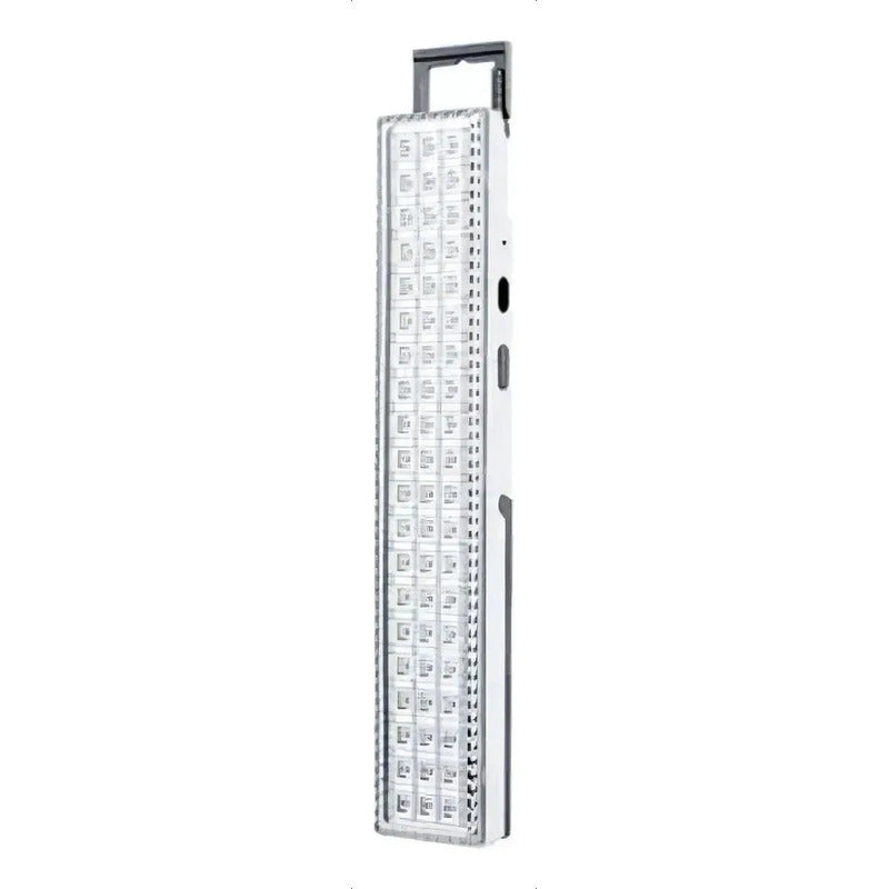 Pack X3 Lámpara De Emergencia Recargable Led Blanco Blanco