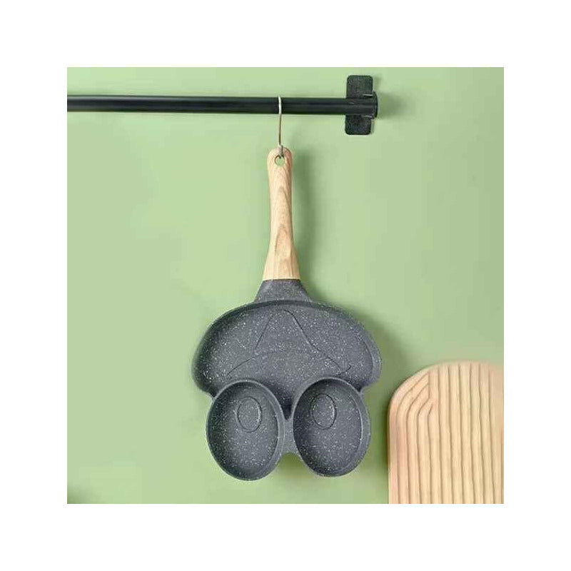 Sarten Multiuso Antihaderente Para Huevos Fritos Y Tortillas Gris