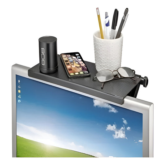 Soporte Repisa Plegable Para Decodificador Parte Superior Tv Negro