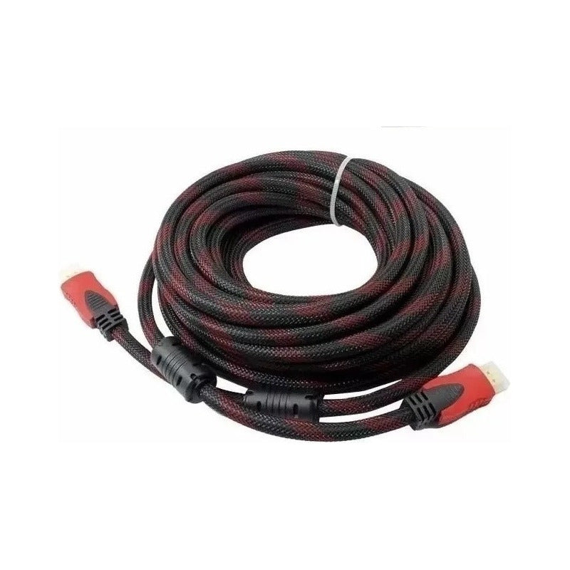 Cable Hdmi 15 Metros Mts Full Hd Blindado Y Enmallado