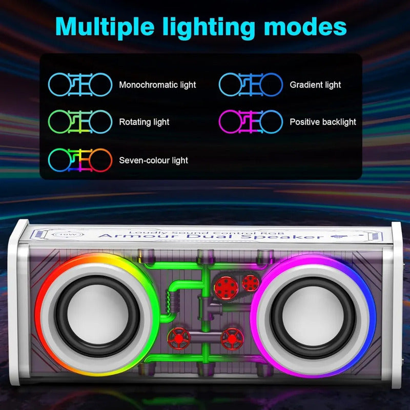 Altavoz Portátil Bluetooth Impermeable Miniwoofer Tws Agua