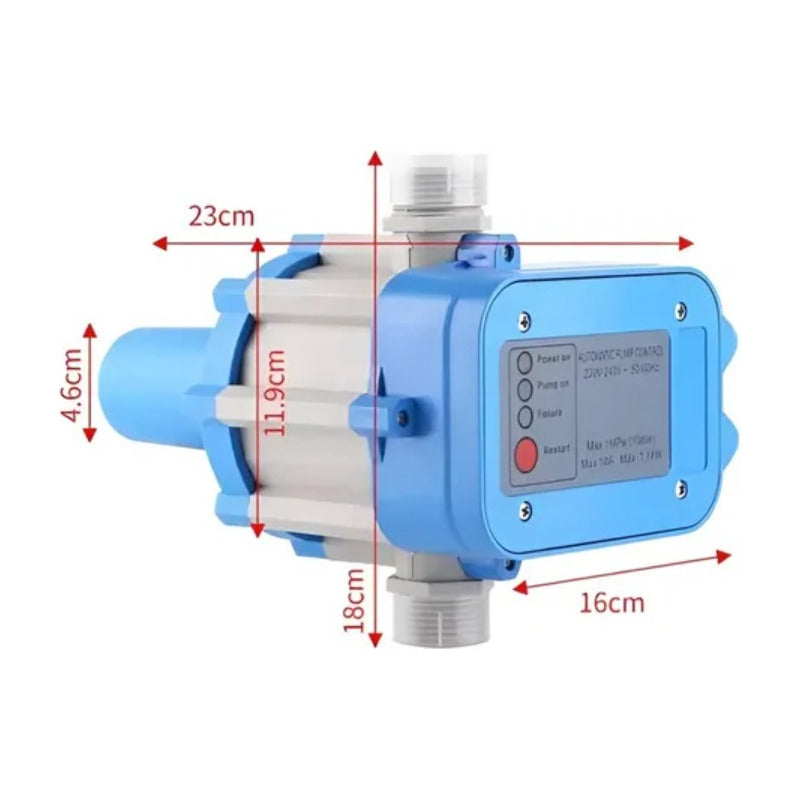 Controlador De Bomba Agua Interruptor De Presión Automático