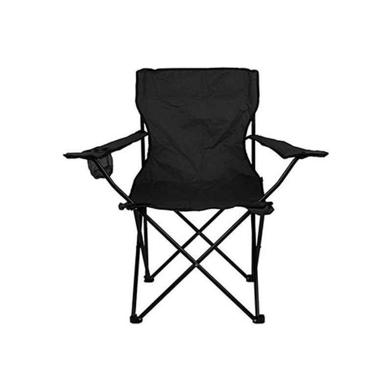 Pack X2 Silla Plegable Con Bolso Y Portavasos Colores Variad