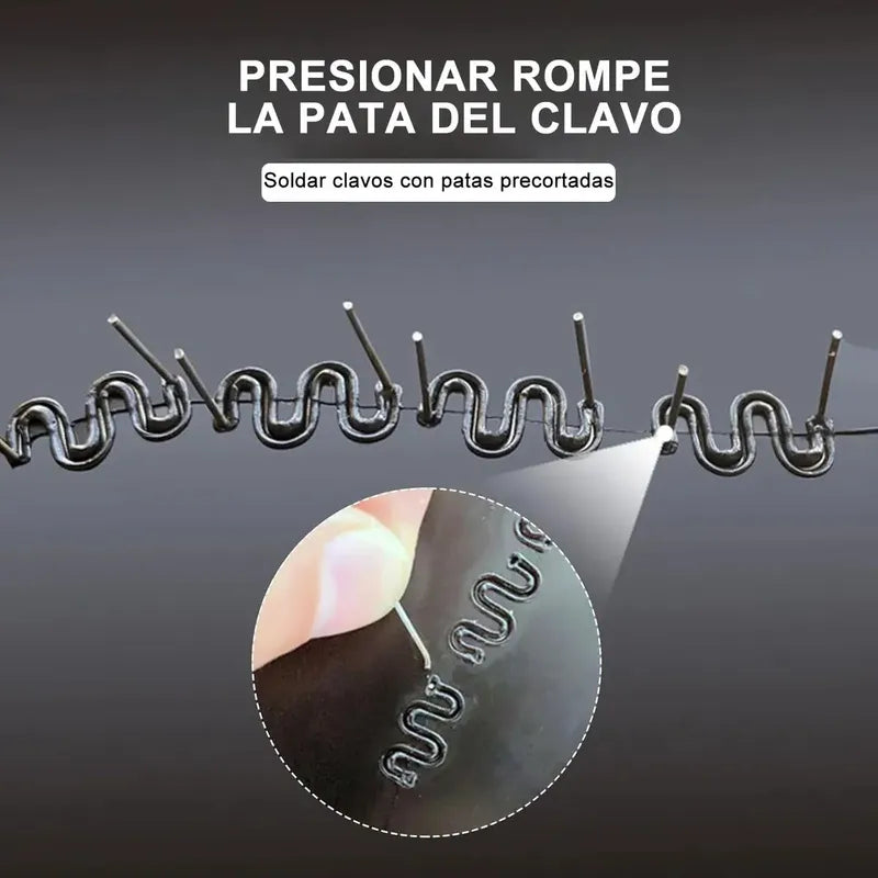 Kit 1200 Unidades Grapas Para Soldadora Reparacion Plasticos