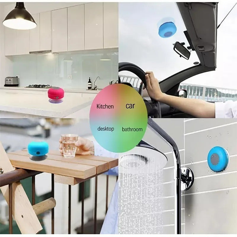 Parlante Manos Libre Ducha/ Piscina Impermeable Bluetooth
