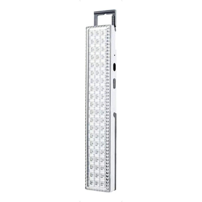 Pack X3 Lámpara De Emergencia Recargable Led Blanco Blanco