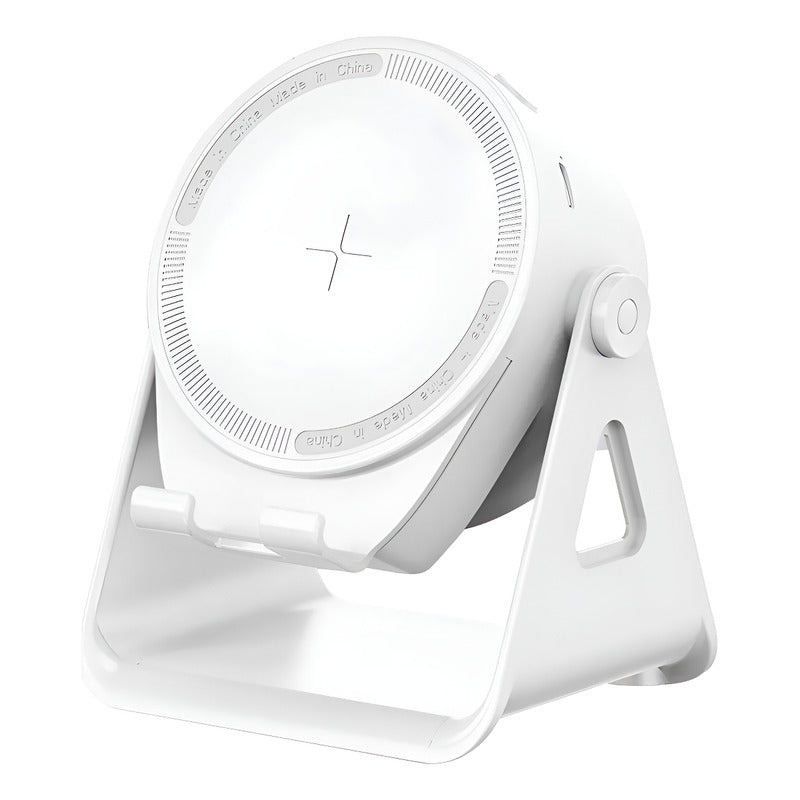 Altavoz Bluetooth Inducción Automática Altavoz Blanco Negro