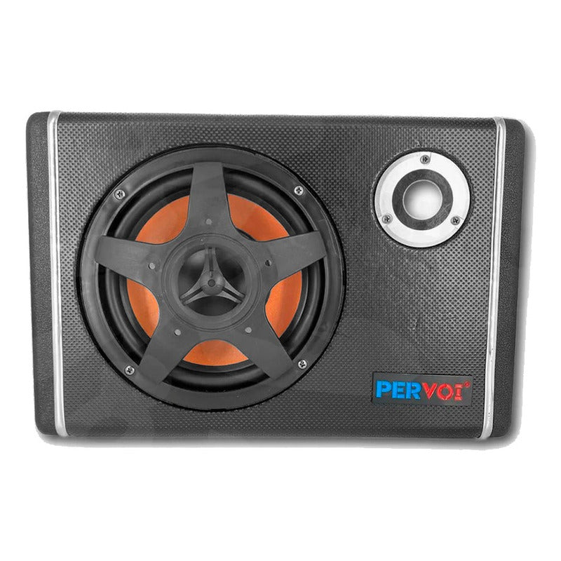 Subwoofer Amplificado Activo Bajo Con Kit De Instalcion