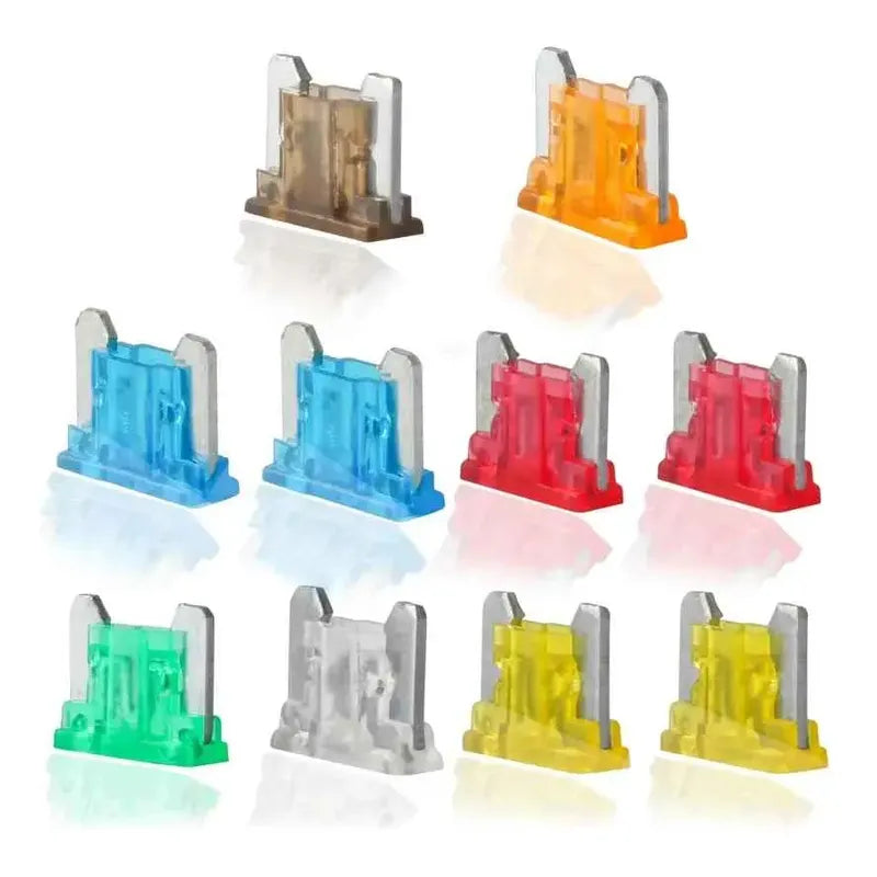 Set X10 Micro Fusibles Para Auto Camion 12/24 V Mini 5a-30a