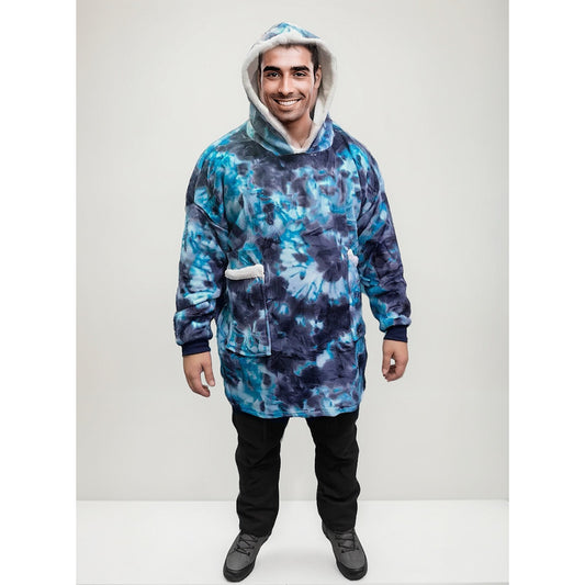 Poncho Chiporro Frazada Sherpa De Felpa Con Capucha Invierno