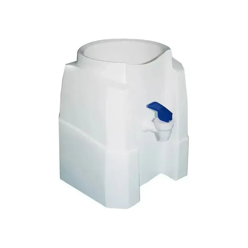 Dispensador Sobre Mesa Plastico Para Agua Bidon Botellon Blanco