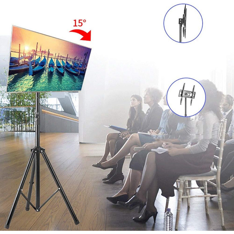 Trípode Base Pedestal Para Tv 32 A 55 Pulgadas Negro