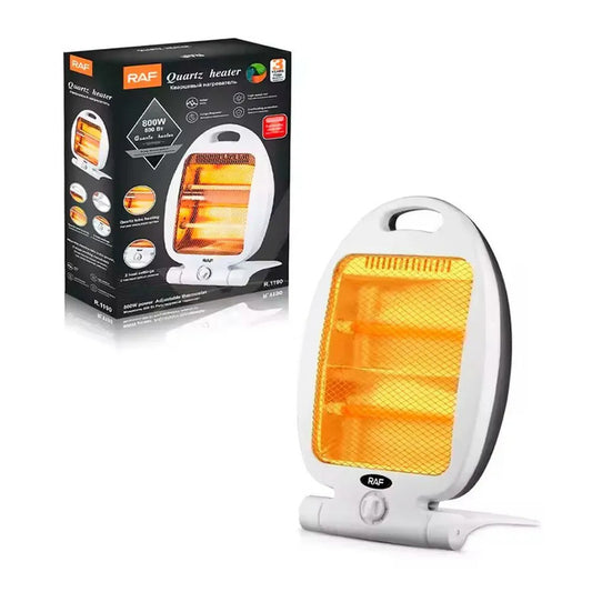 Calefactor Halógeno Tecnohogar R.1190 De 800 W Para Hogar Y Oficina Blanco