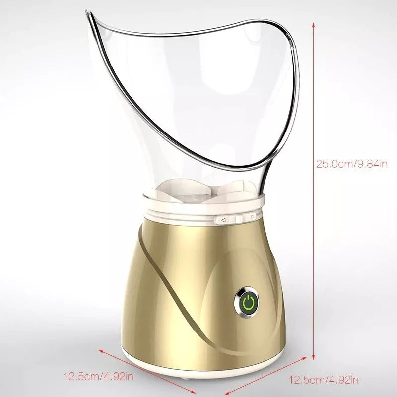 Sauna Facial Profesional Inhalador De Vapor Spa Vaporizador Morado