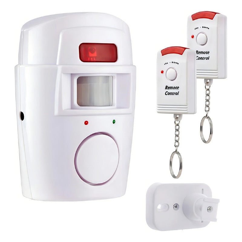 Alarma Sirena Con Sensor 2 Controles / Eshopviña