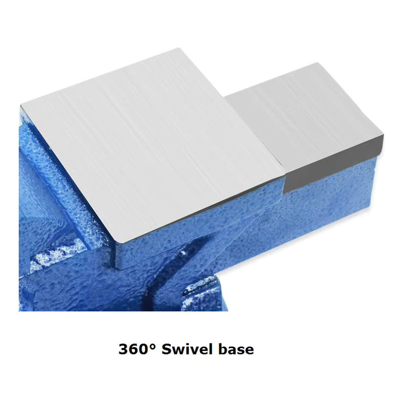 Banco Mecánico Tornillo De 5  Morsa Giratorio Yunque