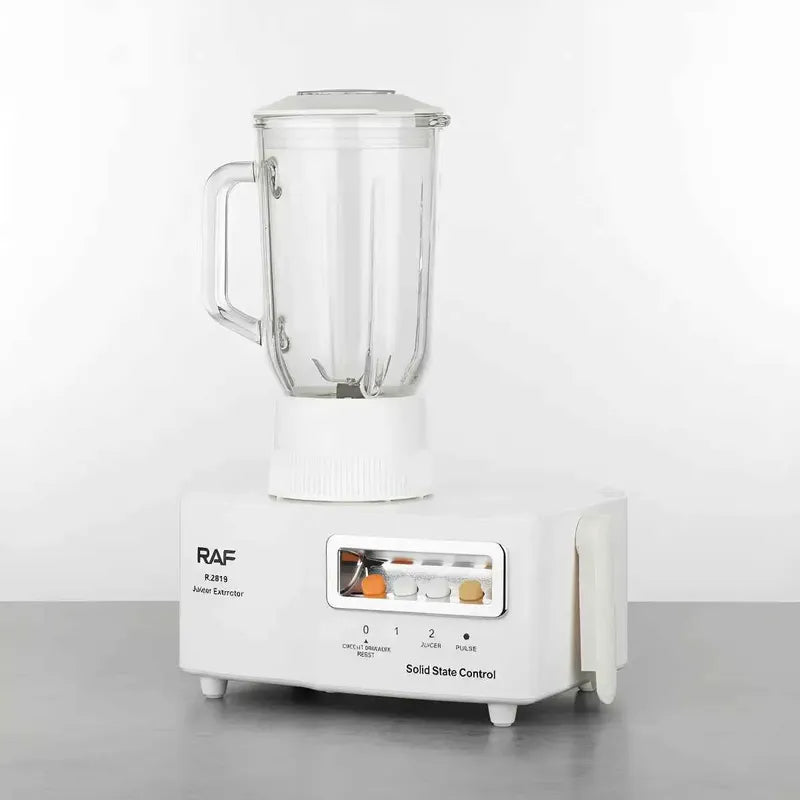 Extractor Eléctrico 4 En 1 Exprimidor Moledor Licuadora Blanco 50 Hz / 60 Hz