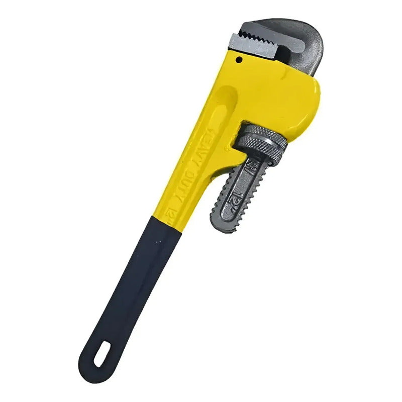 Llave Stillson Inglesa 12 Pulgadas Resistente Ajustable Azul