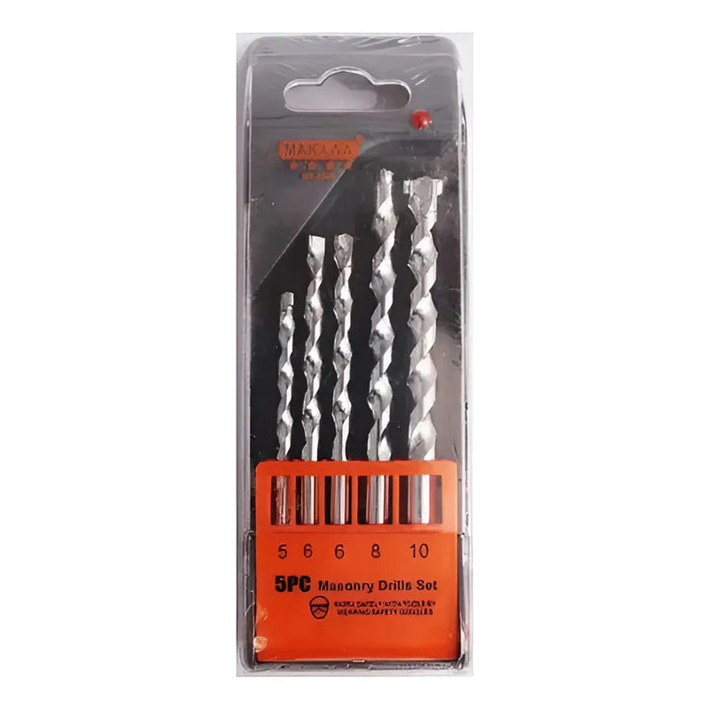 Set 10 Pcs Brocas Para Concreto Taladro Rotomartillo