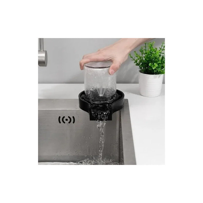 Lavador De Vasos Griferia Para Lavaplatos Automatico Cocina Negro