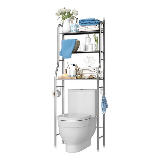 Estante Organizador Metálico Lavandería O Baño Repiza Blanco