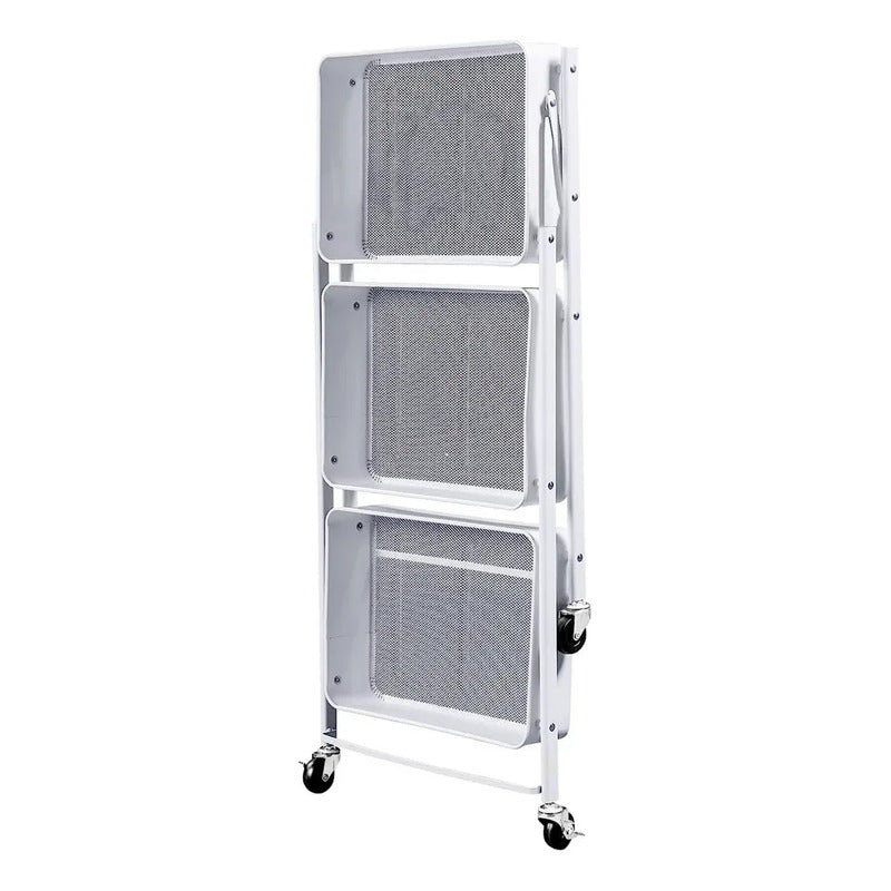 Cajones Con Ruedas Plástico Repisa Móvil Organizador Rosa