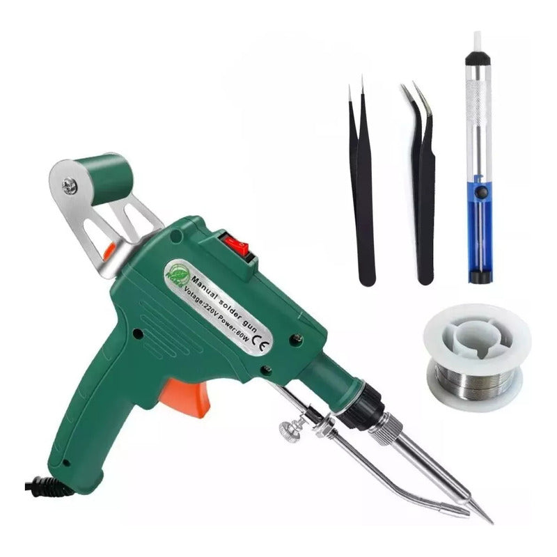Pistola De Soldadura Alimentación Automática Manual Cautin