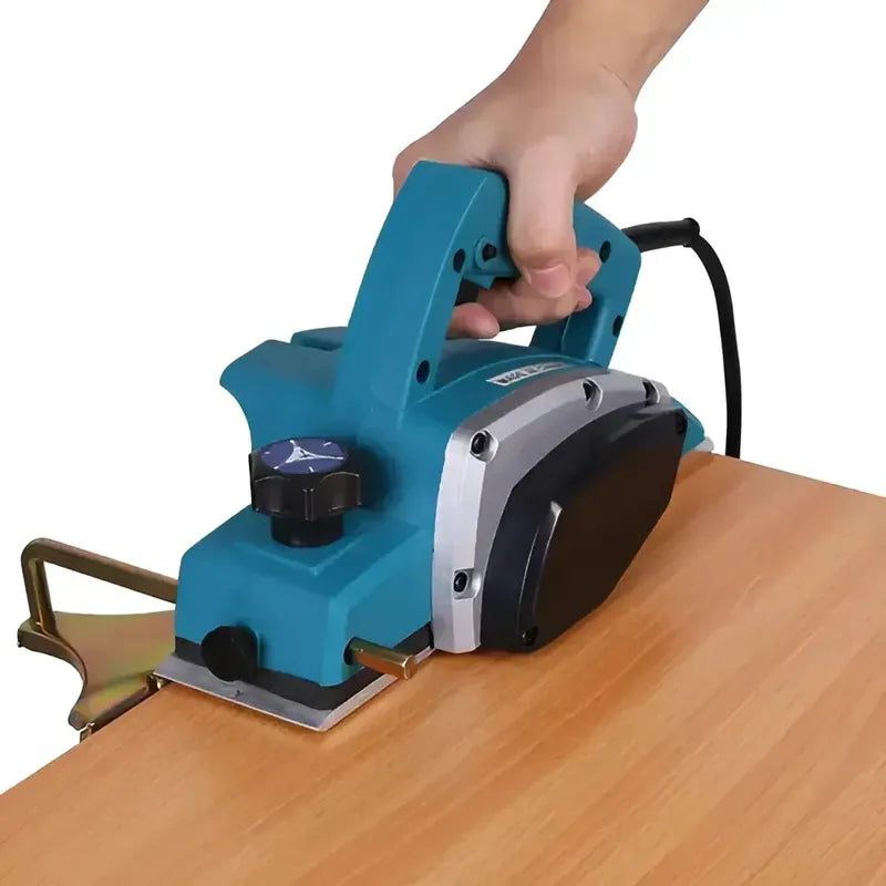 Cepillo Para Madera Carpinteria Eléctrico 220v 1200w Azul Acero