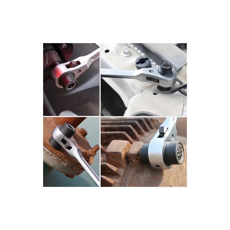 Llave Carraca Andamios Chicharra 19 Mm Y 22 Mm Profesional