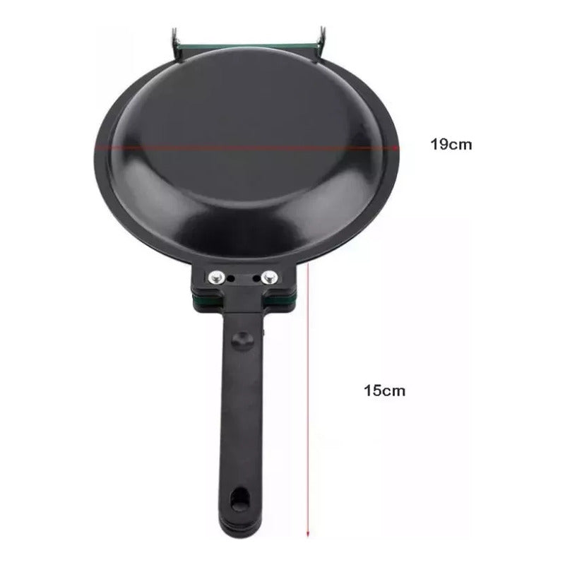 Sartén Tortillero Doble Tramontina Antiadherente Flip