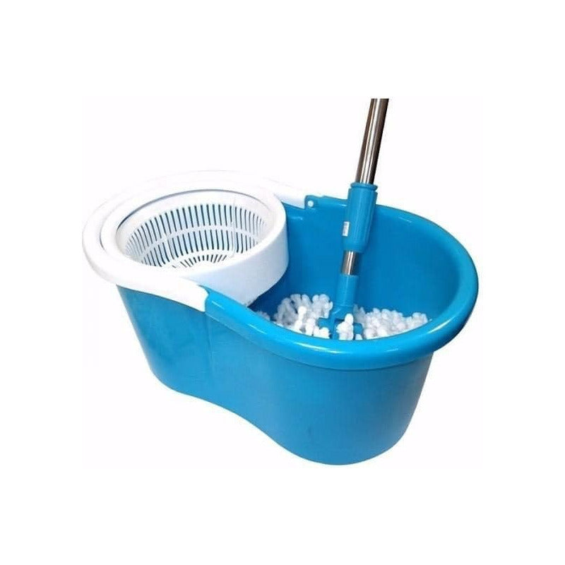 Pack X2 Mopa Trapeador Giratoria 360 Metalica Variado
