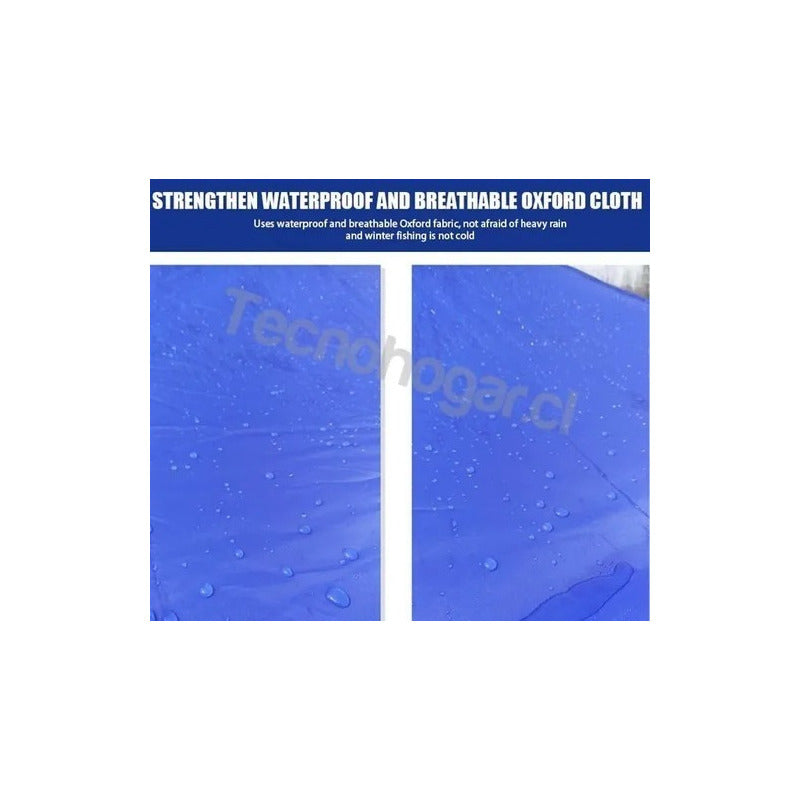 Toldo Metálico Inoxidable 3x3 Plegable  Lona, Resiste Lluvia