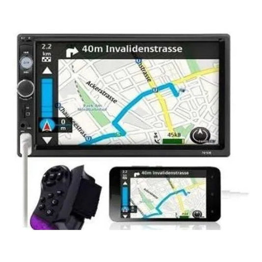 Radio Auto 2din Mirror Link Touch Control Al Volante Envio G