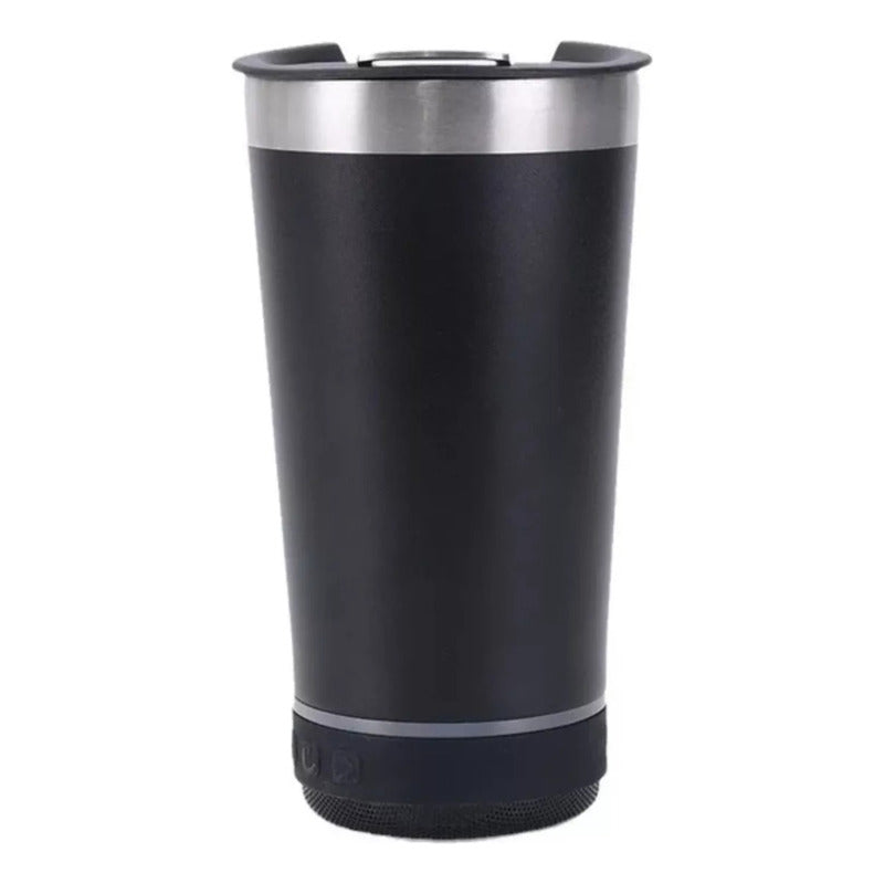 Vaso Termino Para Bebidas 473ml Con Parlante Y Abre Botellas